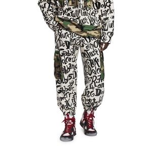 Dolce&Gabbana coated cargo pants